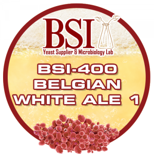 BSI 400 Belgian White Ale1 Ale Yeast
