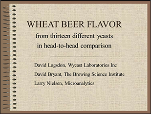 A thumbnail that links to a wheat beer flavor presentation.