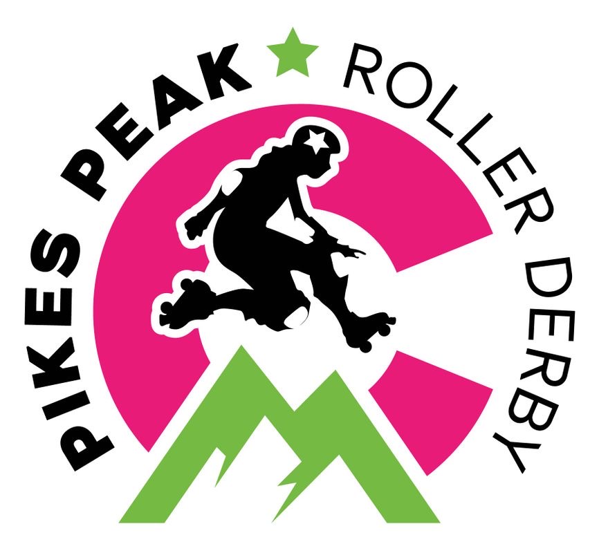 A Beer Yeast Company and Pikes Peak Roller Derby logo.
